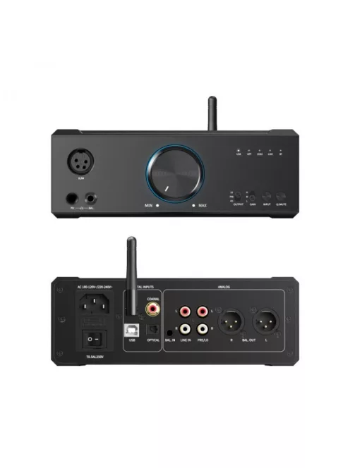 FiiO K9 AKM 4499EX AKM4191EQ asztali fejhallgató erősítő és DAC fekete