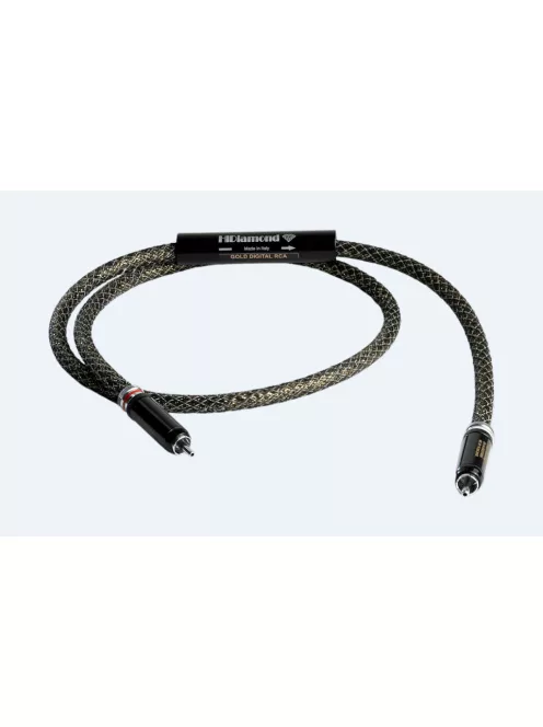 HiDiamond TOP GOLD Highend UP-SCC4VRC tiszta réz és grafit digitális koax kábel