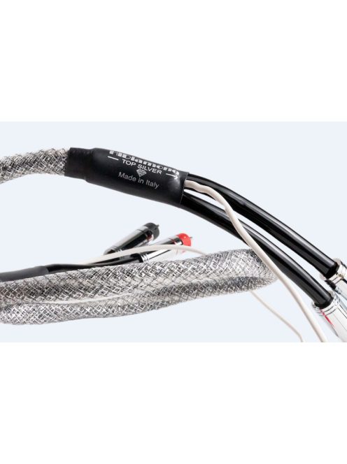 HiDiamond TOP SILVER Audiophile UP-SCC4VRC tiszta réz phono kábel