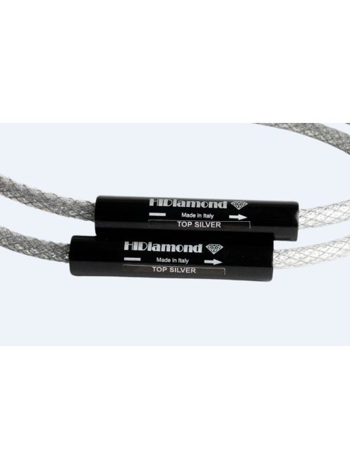 HiDiamond TOP SILVER Audiophile UP-SCC4VRC tiszta réz RCA kábel