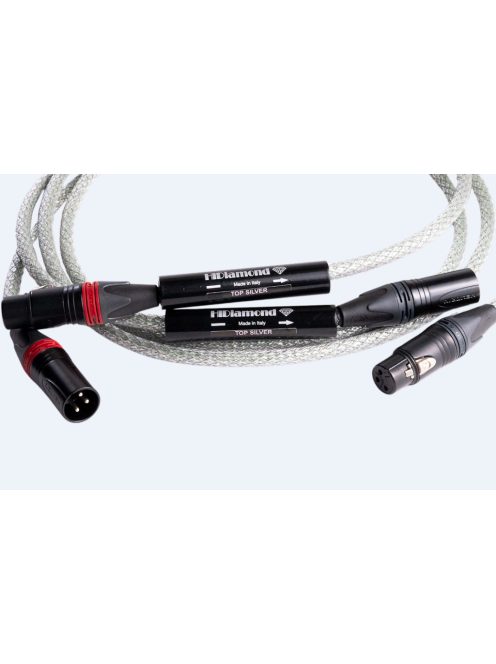 HiDiamond TOP SILVER Audiophile UP-SCC4VRC tiszta réz XLR kábel