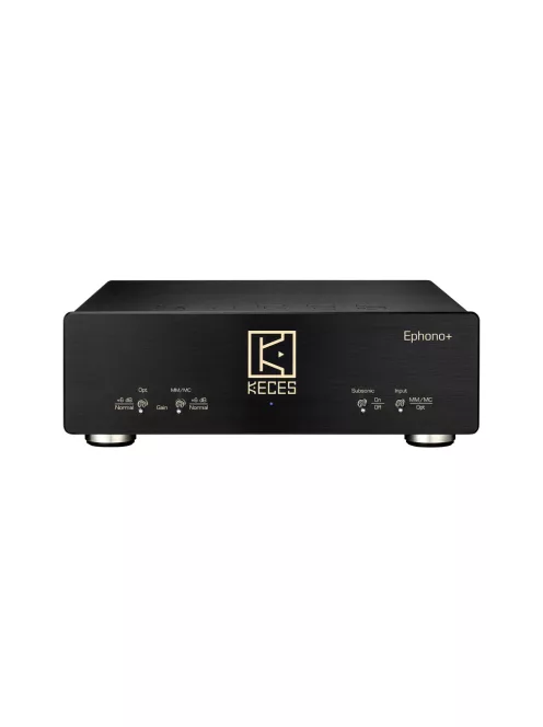 KECES Audio Ephono+ Audiophile MM/MC és DS lemezjátszó előerősítő