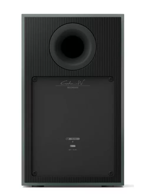 KEF CODA W vezeték nélküli aktív hangfal - moha zöld