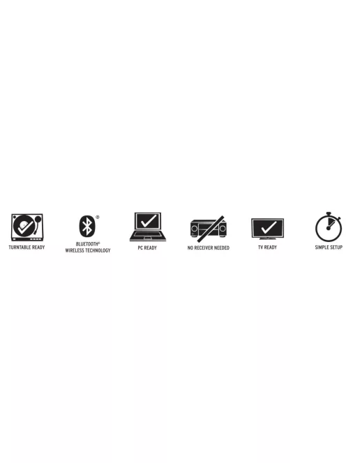 Klipsch R-40PM aktív állványos hangfal