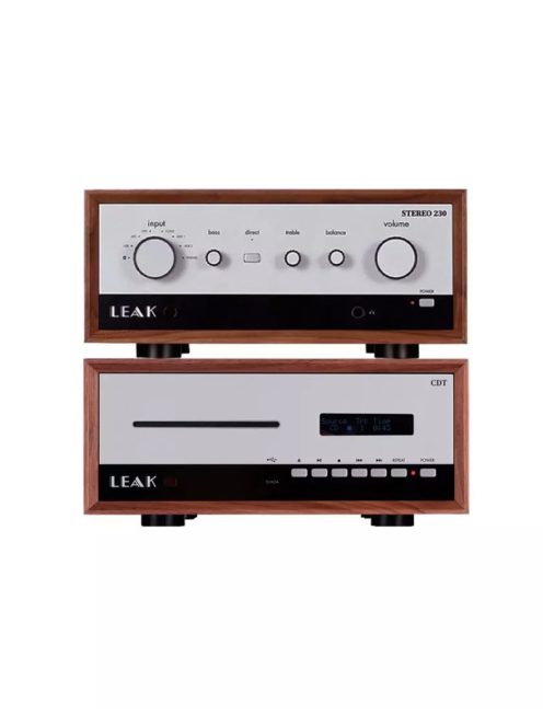 LEAK Stereo 230 és CDT sztereó erősítő és CD lejátszó szett - dió