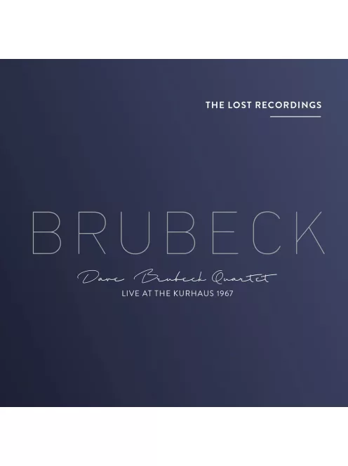 DAVE BRUBECK QUARTET - LIVE AT THE KURHAUS 1967 - audiophile CD lemez