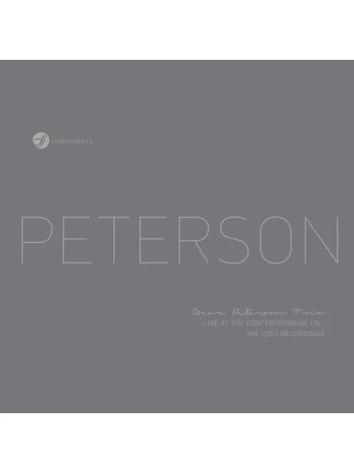 OSCAR PETERSON TRIO - LIVE AT THE CONCERTGEBOUW 1961 - audiophile CD lemez