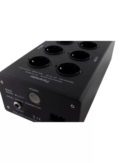 Ludic Audio KRATOS hálózati elosztó-szűrő 6 szűrt és 2 szűretlen kimenettel