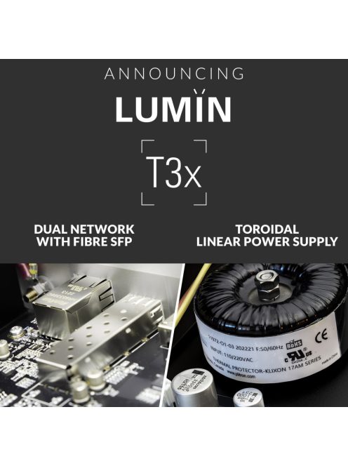 Lumin T3X Hálózati audio zene lejátszó