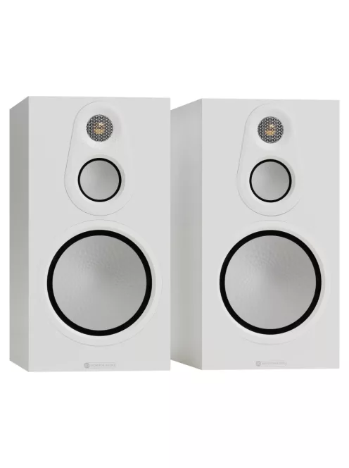 Monitor Audio Silver 100 8G állványos hangfal - szatén fehér