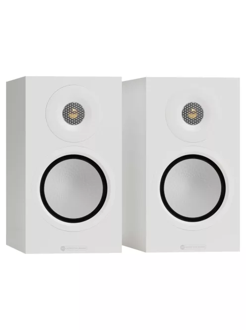 Monitor Audio Silver 50 8G állványos hangfal - szatén fehér