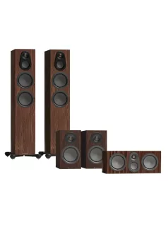   Monitor Audio Silver 500 8G 5.0 házimozi hangfal szett - európia dió