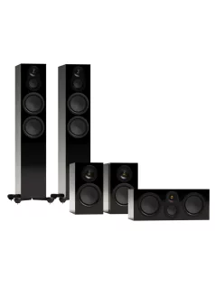   Monitor Audio Silver 500 8G 5.0 házimozi hangfal szett - magasfényű fekete