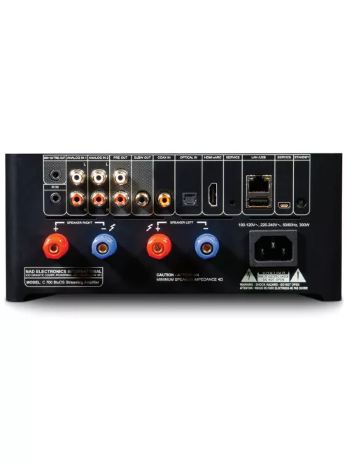 NAD C700 BluOS hálózati audio lejátszó erősítő DAC