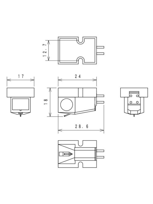 Nagaoka MP110 MP-MM hangszedő