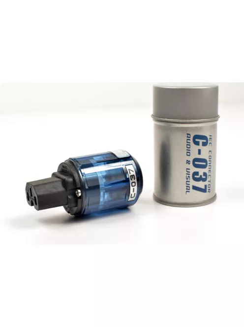 Oyaide C-037 ezüst-rhodium csatlakozó - IEC