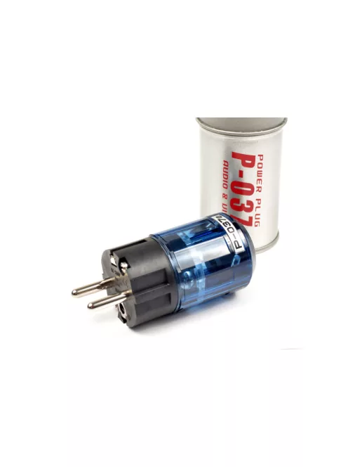 Oyaide P-037E ezüst-rhodium csatlakozó - Schuko