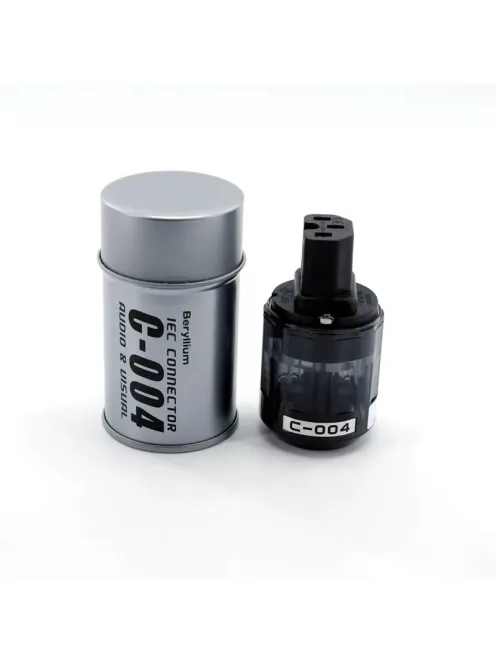 Oyaide C-004 berillium réz + platinum + palládium tápcsatlakozó dugó - IEC