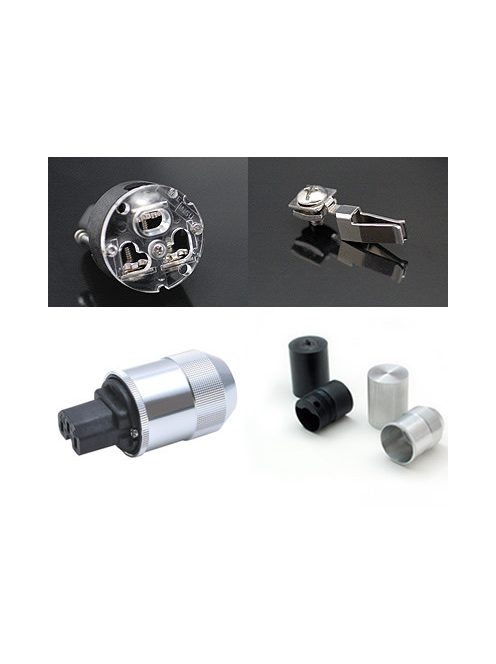 Oyaide F1 Berillium + platinum + palládium tápcsatlakozó dugó - IEC