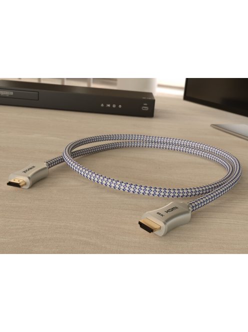 RiCable Visus 2.1-es 8k/10k prémium HDMI kábel - 0,5m 