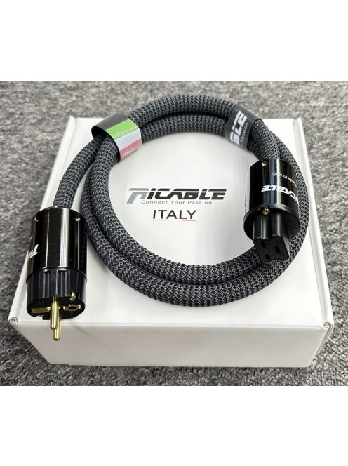 RiCable Magnus POWER MKII audiophile táp kábel - 1,5m C19 20A táp csatlakozóval