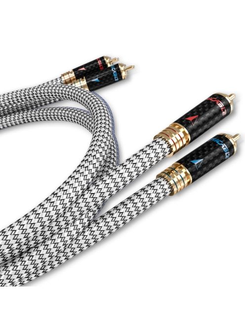 RiCable Invictus REFERENCE audiophile RCA-RCA kábel - 1m