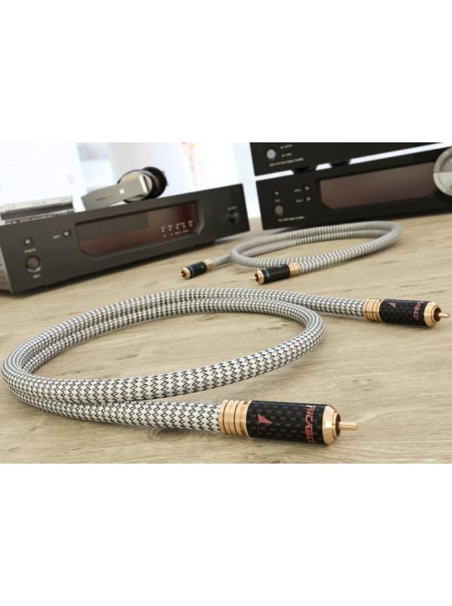 RiCable Invictus REFERENCE audiophile RCA-RCA kábel - 1m