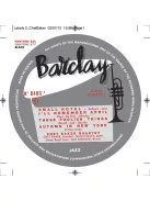 Chet Baker Quartet – Chet Baker in Paris, Vol 2 – Barclay – 1956 LP lemez