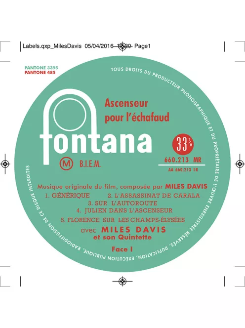 Miles Davis – Ascenseur pour l
