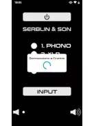 Serblin&Son Frankie Plus highend  sztereó erősítő + streamer + Dac + phono - fekete