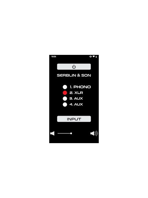 Serblin&Son Frankie D1000 Plus highend  sztereó erősítő + streamer + Dac + phono - dió