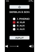 Serblin&Son Frankie Plus highend  sztereó erősítő + streamer + Dac + phono - dió