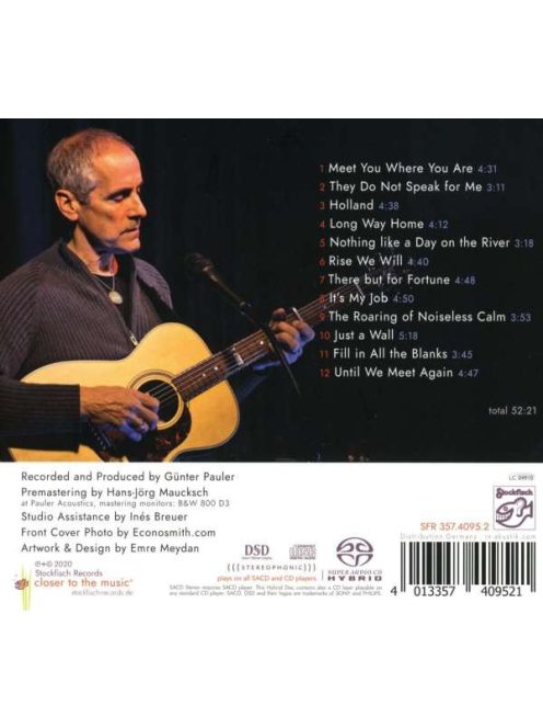 Stockfisch Records - David Rooth - Meet you where you are hibrid CD / SACD