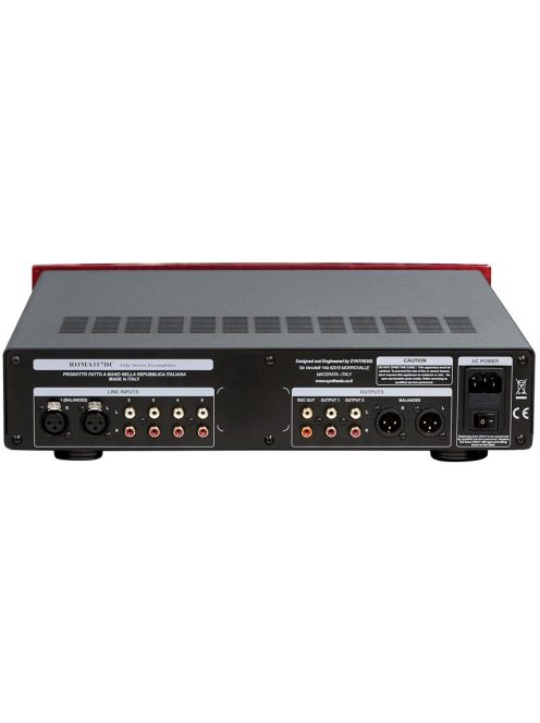Synthesis ROMA 117DC sztereó elektroncsöves előerősítő