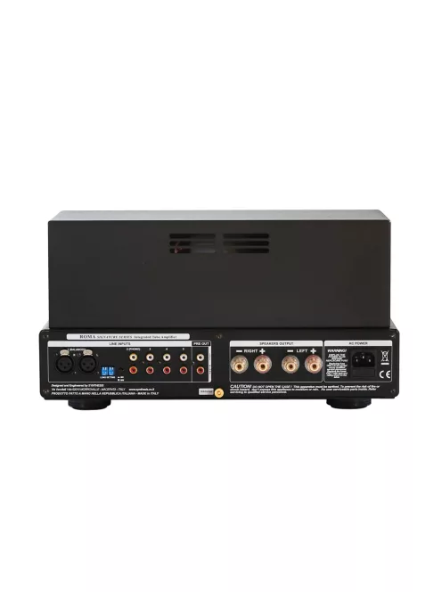 Synthesis ROMA 510AC SIGNATURE Push-Pull AB-osztályú elektroncsöves erősítő KT88-al XLR/MM/MC bemenet