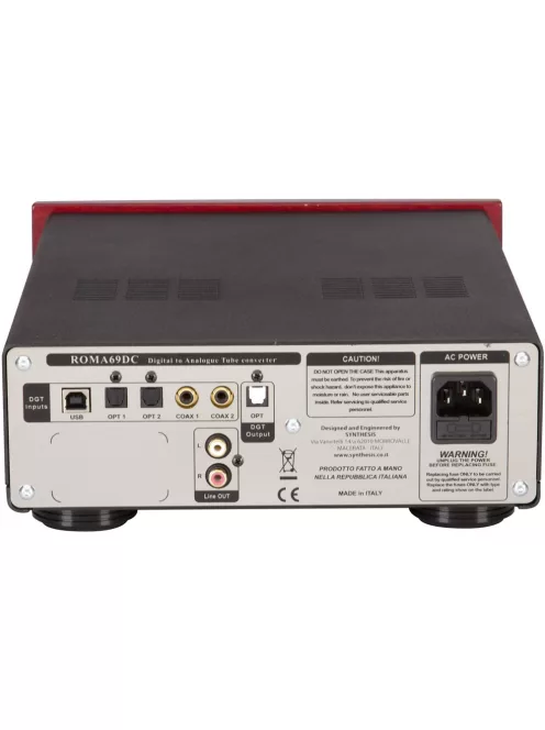 Synthesis ROMA 69DC elektroncsöves nagyfelbontású DAC konverter