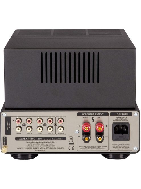 Synthesis ROMA 96DC Push-Pull A-osztályú elektroncsöves erősítő EL34-el