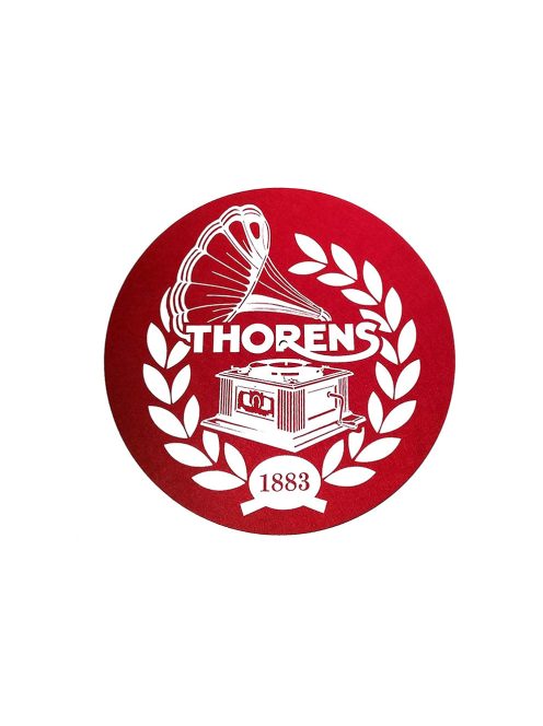 Thorens lemeztányér lap Thorens 1883 logóval