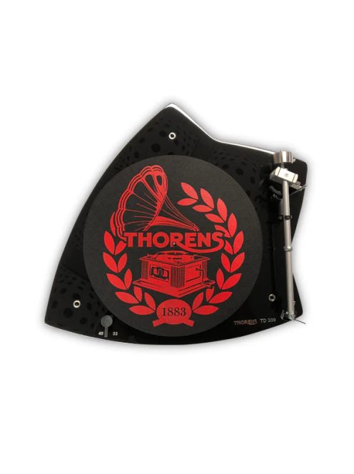 Thorens lemeztányér lap Thorens 1883 logóval