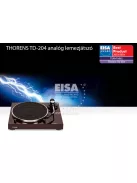 Thorens TD 204 audiophile analóg lemezjátszó Fekete