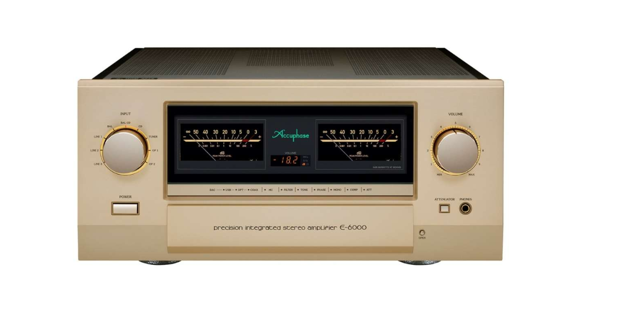 Accuphase E-5000 Referencia High-End AB-osztályú integrált sztereó erősítő-2 accuphase-e6000.png
