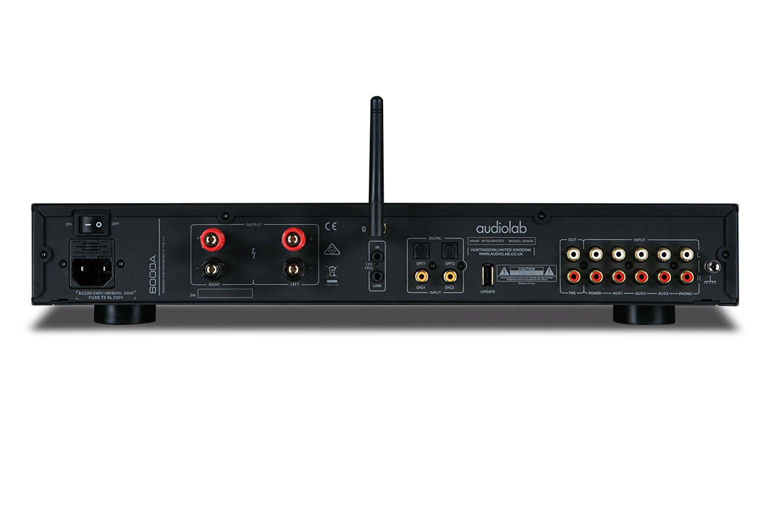 Audiolab-6000A erősítő hátsó